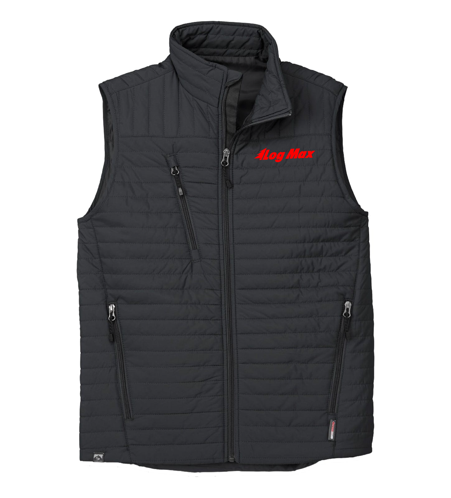 Men's Black Front Runner Quilted Vest