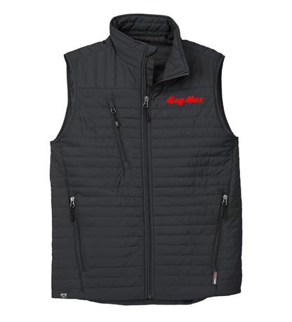 Men's Black Front Runner Quilted Vest