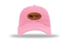 111 Garment Washed Trucker Hot Pink/White w/ Leather Patch